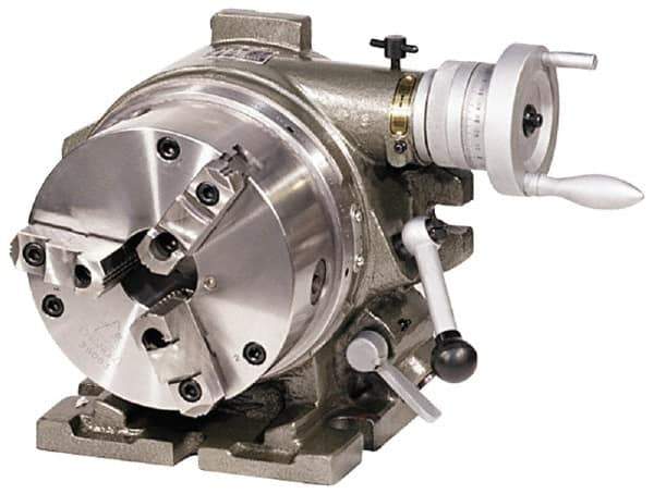 Yuasa - 24 Position, 8" Chuck, Super Indexing Spacer - 6.1" High Centerline, 2-1/4" Spacer Through Hole - Apex Tool & Supply