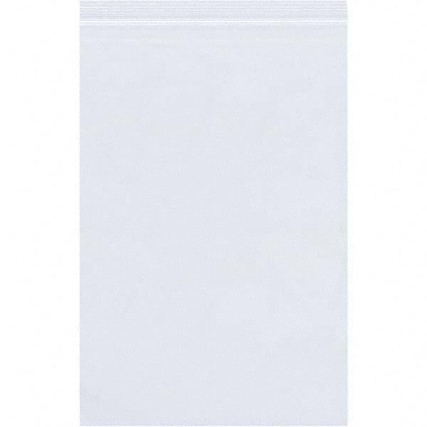 Value Collection - Pack of (500), 10 x 24" 2 mil Reclosable Poly Bags - Apex Tool & Supply