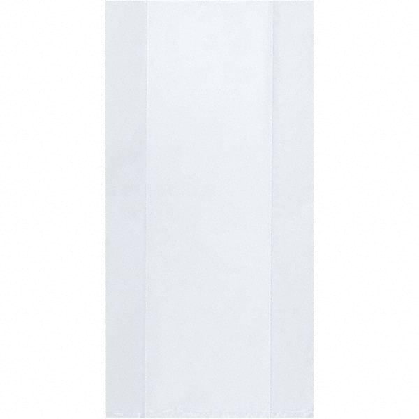 Value Collection - Pack of (500), 10 x 24", 3 mil Gusseted Poly Bags - Apex Tool & Supply