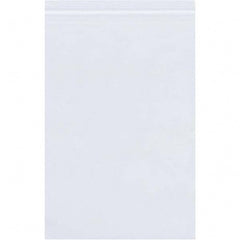 Value Collection - Pack of (1000), 4 x 8" 2 mil Reclosable Poly Bags - Apex Tool & Supply
