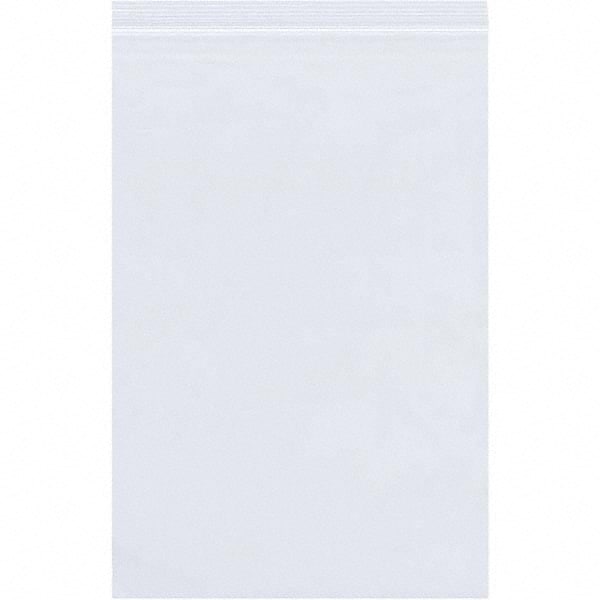 Value Collection - Pack of (500), 8 x 36" 4 mil Reclosable Poly Bags - Apex Tool & Supply