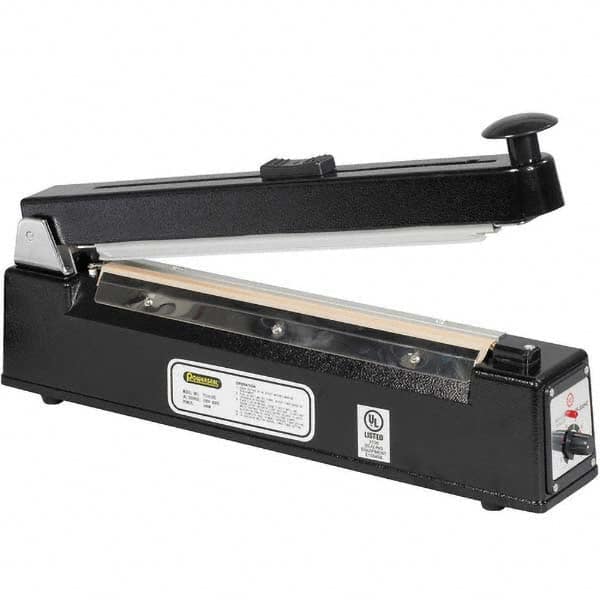 Value Collection - Polybag & Impulse Sealers Type: Table Top Thermal Impulse Sealer w/Cutter Maximum Seal Size: 12 (Inch) - Apex Tool & Supply