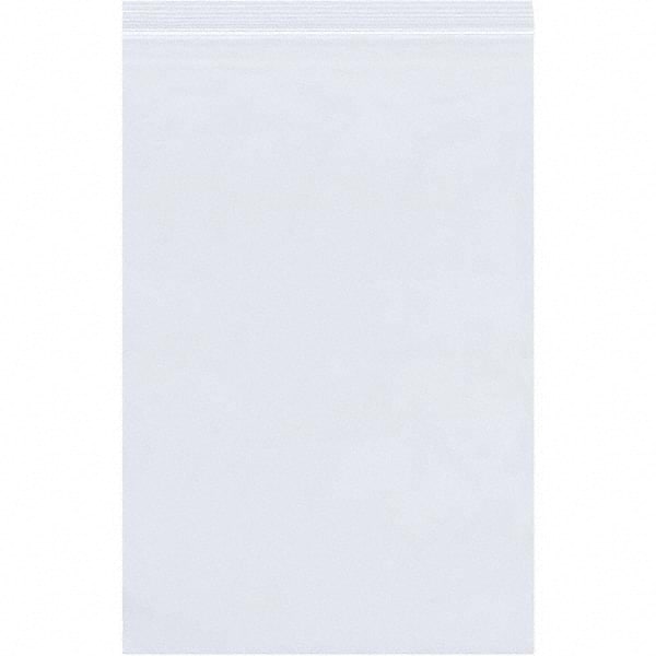 Value Collection - Pack of (500), 8 x 24" 2 mil Reclosable Poly Bags - Apex Tool & Supply