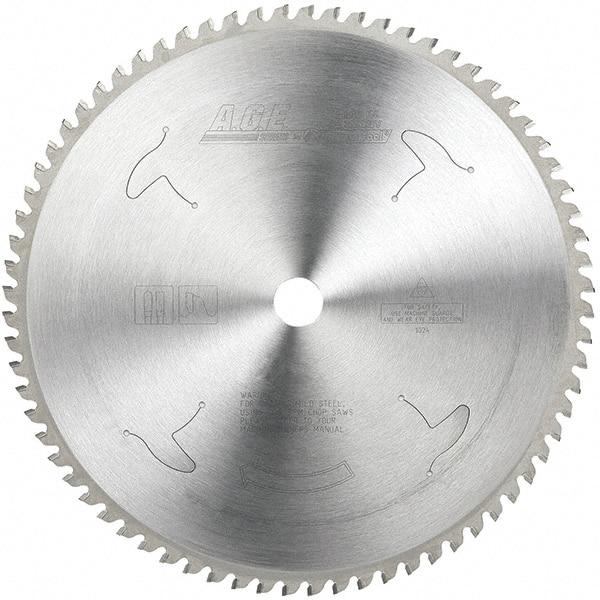 Amana Tool - 10" Diam, 5/8" Arbor Hole Diam, 60 Tooth Wet & Dry Cut Saw Blade - Carbide-Tipped, Clean Action, Standard Round Arbor - Apex Tool & Supply