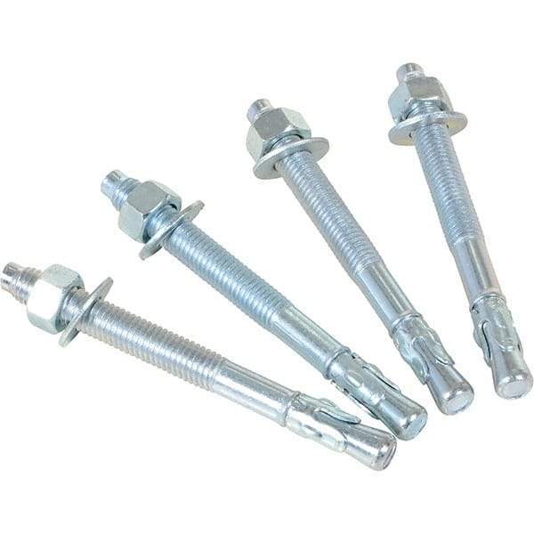 Vestil - Concrete Anchors Type: Screw Anchor Diameter (Inch): 1/2 - Apex Tool & Supply