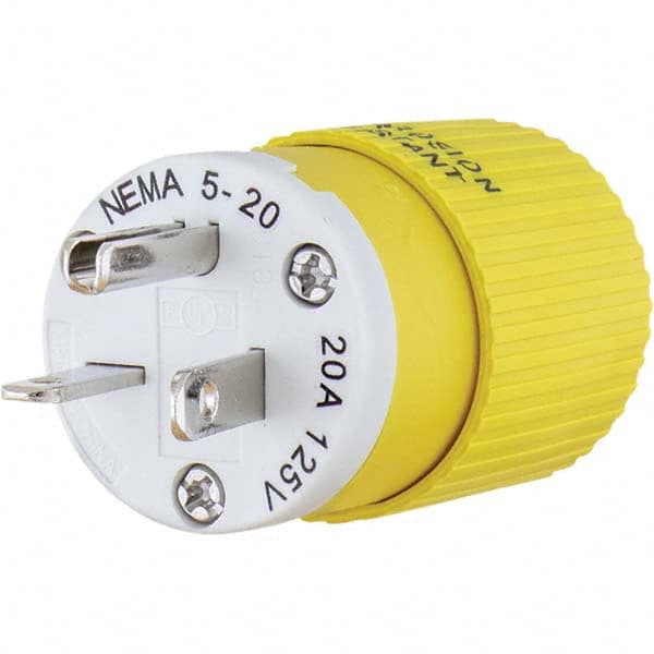 Bryant Electric - Straight Blade Plugs & Connectors Connector Type: Plug Grade: Industrial - Apex Tool & Supply