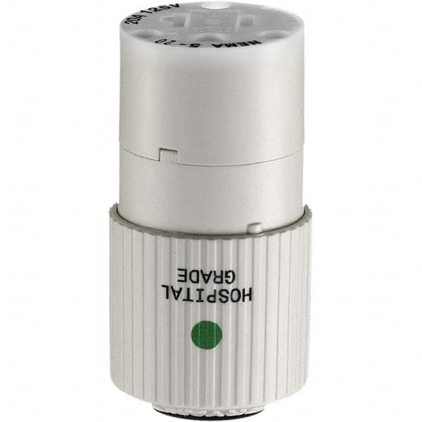 Bryant Electric - Straight Blade Plugs & Connectors Connector Type: Connector Grade: Hospital - Apex Tool & Supply