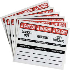 Brady - Safety & Facility Labels Message Type: Accident Prevention Header: DANGER - Apex Tool & Supply