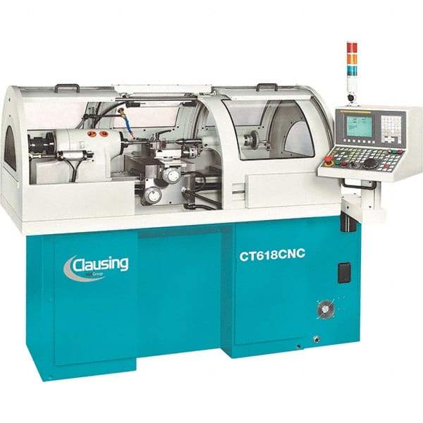 Clausing - Bench, Engine & Toolroom Lathes Machine Type: Toolroom Lathe Spindle Speed Control: Variable Speed Pulley - Apex Tool & Supply