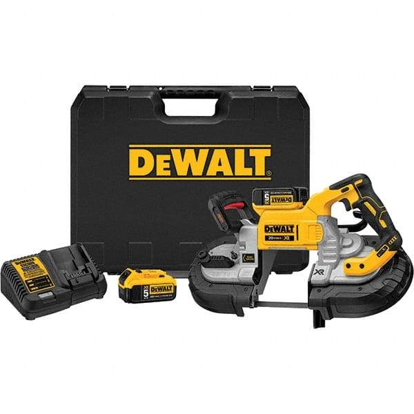 DeWALT - Cordless Portable Bandsaws Voltage: 20 Battery Chemistry: Lithium-Ion - Apex Tool & Supply