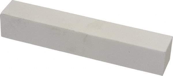 Norton - 150 Grit Aluminum Oxide Square Dressing Stick - 6 x 1 x 1, Very Fine Grade, Vitrified Bond - Apex Tool & Supply