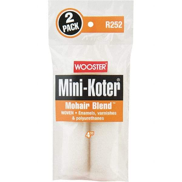Wooster Brush - Paint Roller Covers Type: Mini Roller Nap Size (Inch): 0 - Apex Tool & Supply