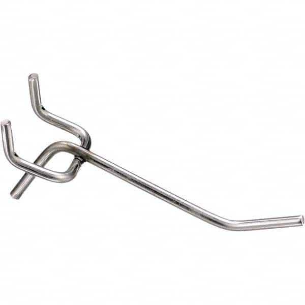 Marlin Steel Wire Products - Pegboard Hooks Type: Single Vertical End Hook Projection: 9 (Inch) - Apex Tool & Supply