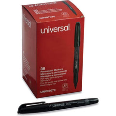 UNIVERSAL - Markers & Paintsticks Type: Permanent Color: Black - Apex Tool & Supply