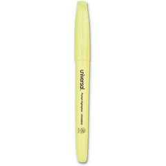 UNIVERSAL - Markers & Paintsticks Type: Highlighters Color: Fluorescent Yellow - Apex Tool & Supply