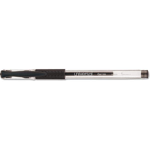 UNIVERSAL - Pens & Pencils Type: Comfort Grip Stick Pen Color: Black - Apex Tool & Supply