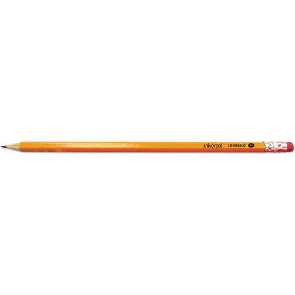 UNIVERSAL - Pens & Pencils Type: Pre-Sharpened #2 Pencil Color: Black - Apex Tool & Supply