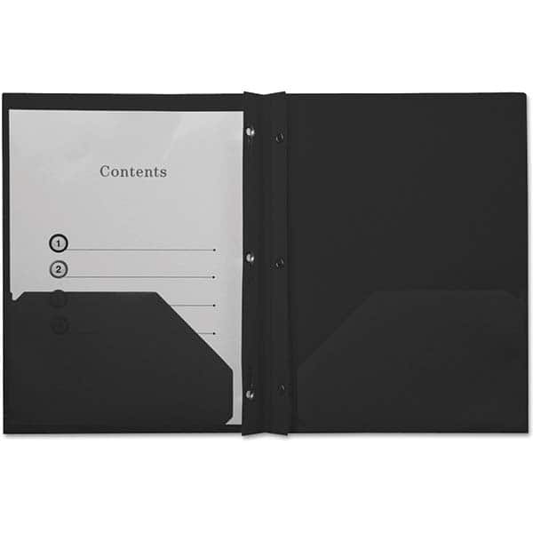 UNIVERSAL - Portfolios, Report Covers & Pocket Binders Three Hole Report Cover Type: Report Cover-Tang/Prong Binding Width (Inch): 9.84 - Apex Tool & Supply