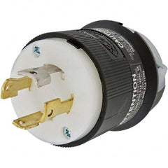 Hubbell Wiring Device-Kellems - 3-Phase Wye 120/208 VAC 30A NEMA L18-30P Industrial Twist Lock Plug - Apex Tool & Supply