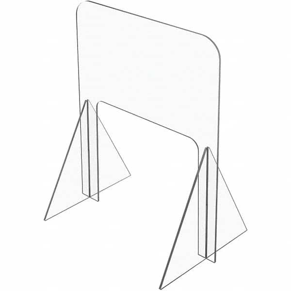 USA Sealing - 48" x 48" Self-Supporting Partition & Panel System-Social Distancing Barrier - Apex Tool & Supply