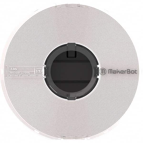 MakerBot - 3D Printer Consumables Material: ABS Color: White - Apex Tool & Supply