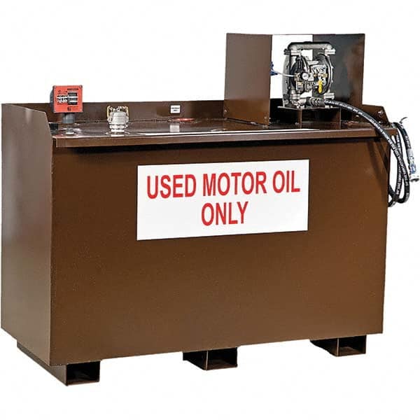 JohnDow - Oil Drain Containers Type: Pedestal Style Oil Drain Container Size: 245 Gal - Apex Tool & Supply