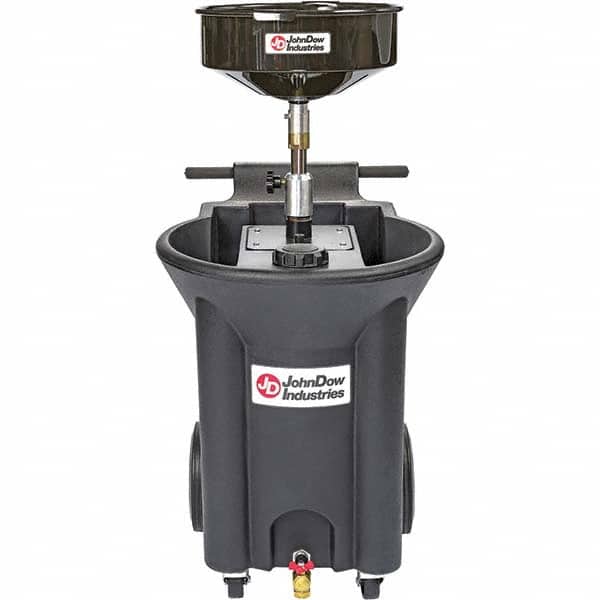 JohnDow - Oil Drain Containers Type: Oil Drain w/Casters Container Size: 22 Gal - Apex Tool & Supply