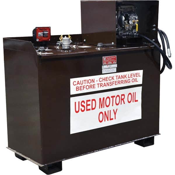 JohnDow - Oil Drain Containers Type: Pedestal Style Oil Drain Container Size: 180 Gal - Apex Tool & Supply