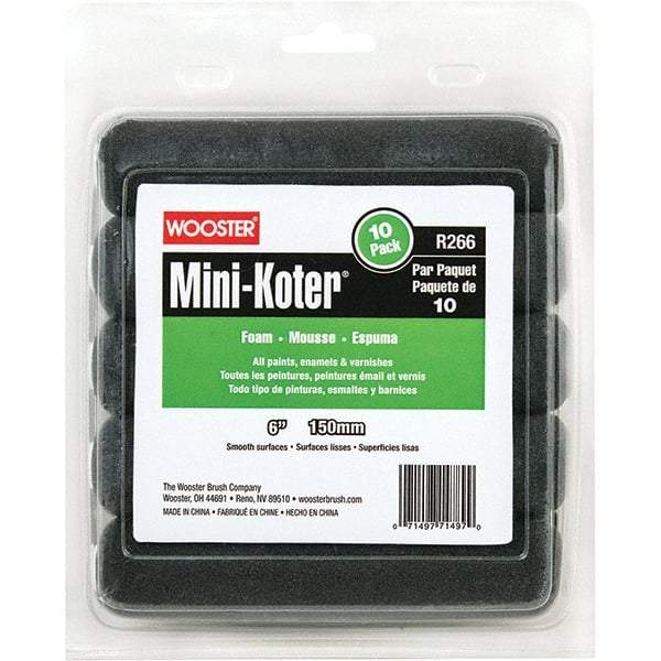 Wooster Brush - Paint Roller Covers   Type: Mini Roller    Nap Size (Inch): 0 - Apex Tool & Supply