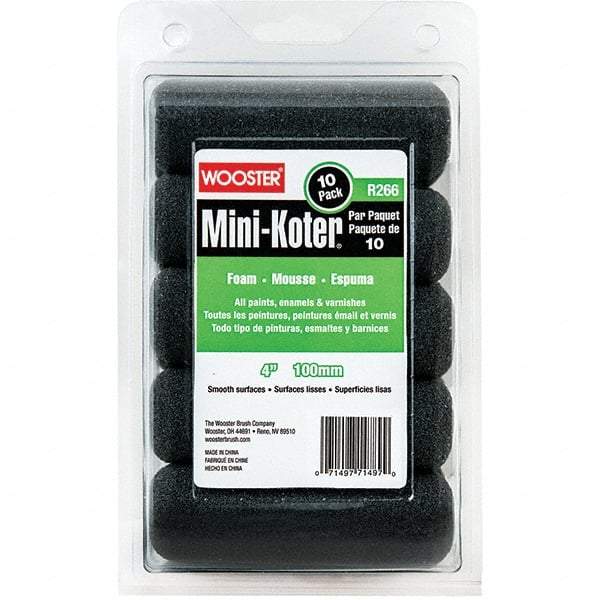 Wooster Brush - Paint Roller Covers Type: Mini Roller Nap Size (Inch): 0 - Apex Tool & Supply