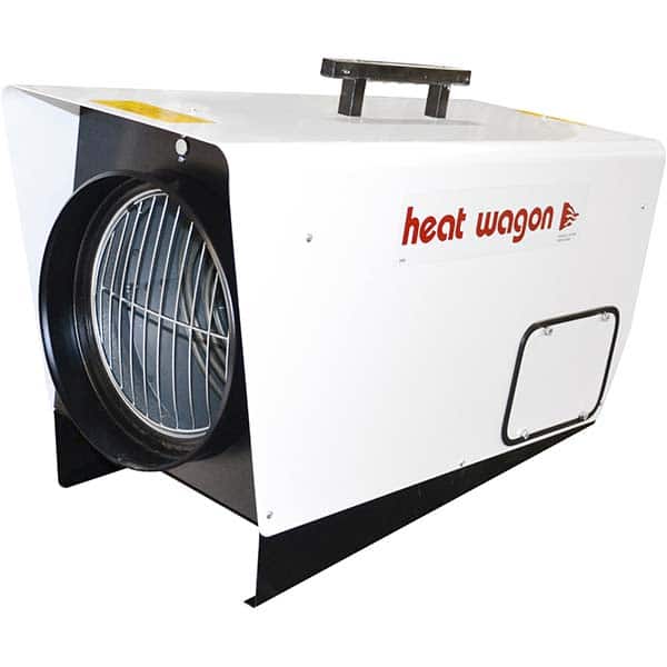 Heat Wagon - Electric Forced Air Heaters Type: Forced Air Blower Maximum BTU Rating: 65000 - Apex Tool & Supply
