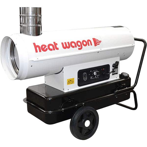 Heat Wagon - Fuel Forced Air Heaters Type: Portable Forced Air Heater Fuel Type: Oil; Gas - Apex Tool & Supply