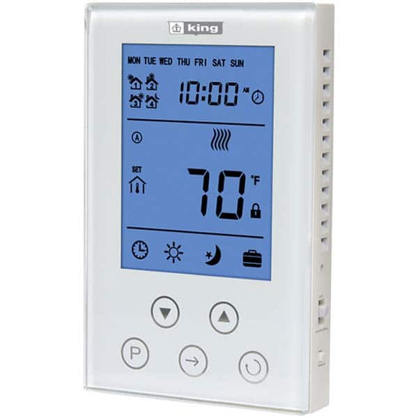 King Electric - Thermostats Type: Line Voltage Wall Thermostat Style: Line Voltage Wall Thermostat - Apex Tool & Supply