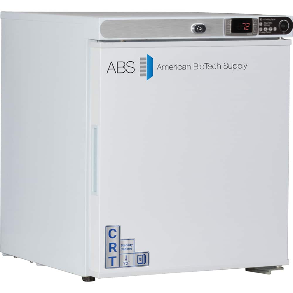 American BioTech Supply - Laboratory Refrigerators and Freezers Type: Controlled Room Temperature Cabinet Volume Capacity: 1 Cu. Ft. - Apex Tool & Supply