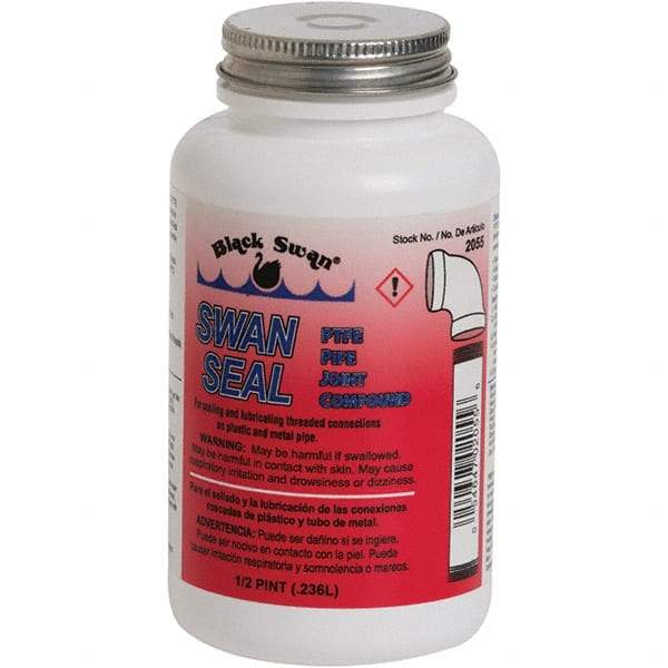 Black Swan - Threaded Pipe Sealants Container Type: Can Container Size: 1/2 Pt. - Apex Tool & Supply