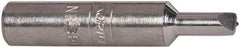 Norton - 0.032" Max Concave Radius Single Point Diamond Dresser - 2" Long x 3/8" Shank Diam - Apex Tool & Supply