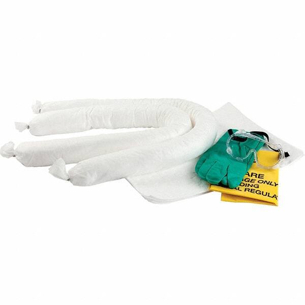 Brady SPC Sorbents - 3 Gal Capacity Oil Only Spill Kit - Plastic No Container Included - Refill Only - Apex Tool & Supply