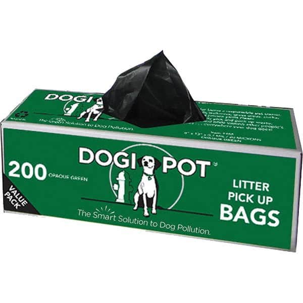 DOGIPOT - 30 200-Pack Boxes HDPE Plastic Litter Pick Up Bags - Apex Tool & Supply