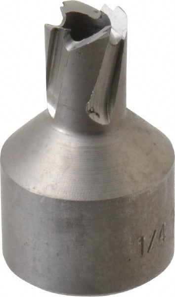 Hougen - 1/4" Diam x 1/4" Deep High Speed Steel Annular Cutter - Apex Tool & Supply