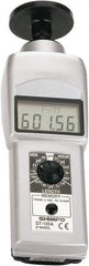 Lenox - Contact Tachometer - 7 Inch Long x 2.4 Inch Wide x 1.8 Inch Meter Thick, 0.1 to 25,000 RPM Measurement - Apex Tool & Supply