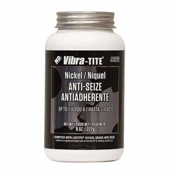 Vibra-Tite - 8 oz Jar, Nickel Anti-Seize Lubricant, with Brush Cap - Apex Tool & Supply
