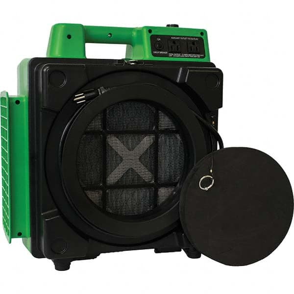 XPower Manufacturing - Self-Contained Electronic Air Cleaners Type: Portable Air Cleaner Width (Decimal Inch): 10.4000 - Apex Tool & Supply