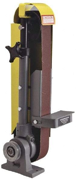 Kalamazoo - 48 Inch Long x 2 Inch Wide Horizontal and Vertical Belt Sanding Machine - Use with any motor up to 1/2 hp. Includes V belt and pulley. - Apex Tool & Supply