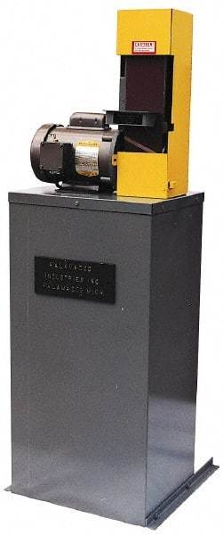 Kalamazoo - 36 Inch Long x 4 Inch Wide Horizontal and Vertical Belt Sanding Machine - 3,615 Ft./min Belt Speed, 1/2 Hp, Single Phase - Apex Tool & Supply