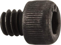 Value Collection - #5-40 UNC Hex Socket Drive, Socket Cap Screw - Alloy Steel, Black Oxide Finish, Fully Threaded, 1/8" Length Under Head - Apex Tool & Supply