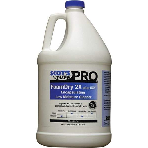 Scot's Tuff - 1 Gal Bottle Carpet Shampoo - Unscented, Use on Carpet Cleaning - Apex Tool & Supply