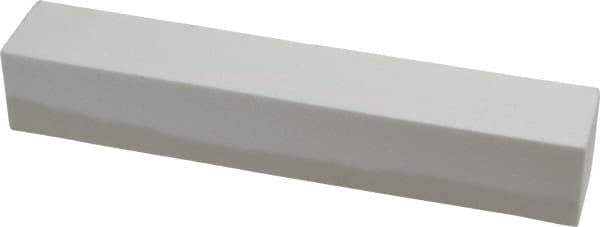 Norton - 150 Grit Aluminum Oxide Square Dressing Stick - 6 x 1 x 1, Very Fine Grade, Vitrified Bond - Apex Tool & Supply