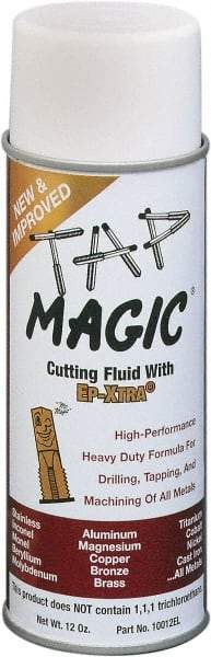 Tap Magic - Tap Magic EP-Xtra, 12 oz Aerosol Cutting & Tapping Fluid - Semisynthetic - Apex Tool & Supply