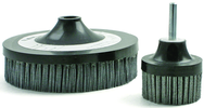 5 x 1 x 80G SC Nylon - Deburr; Surface Finish; Edge - Hex Drive Brush - Apex Tool & Supply