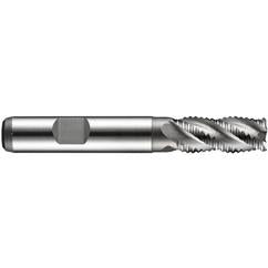 20X20X38X104MM 4FL RGHR W/FLAT - Apex Tool & Supply